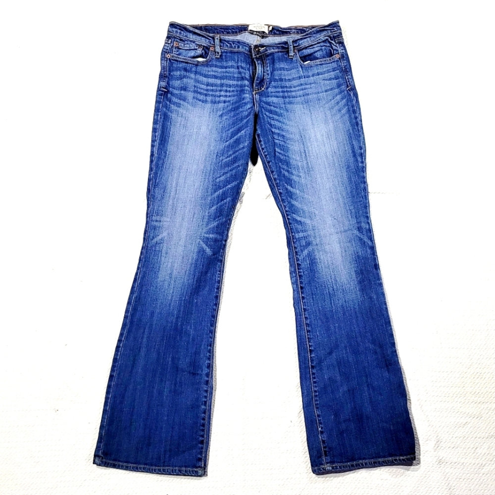 Abercrombie & Fitch Blue Flare Jeans